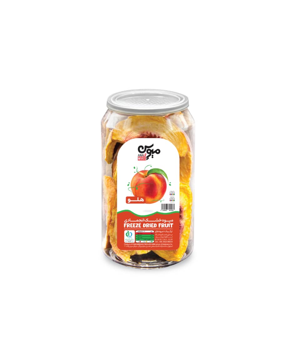 Freeze dried Peach