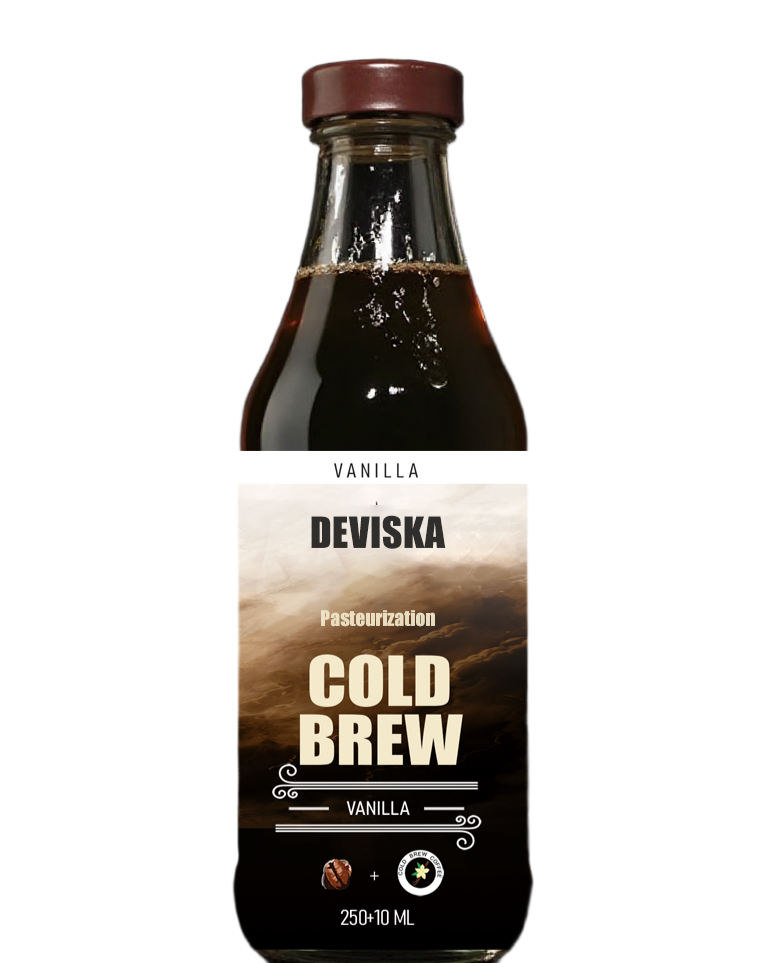 Cold brew coffee (Vanilla)